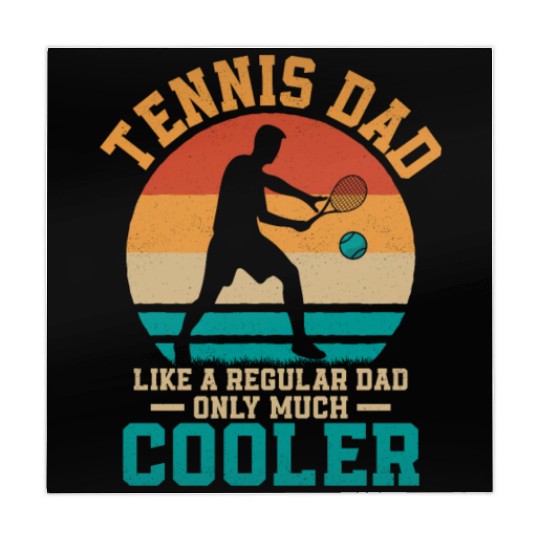 Tennis Dad Racket Sport Player Mahjong Mats
