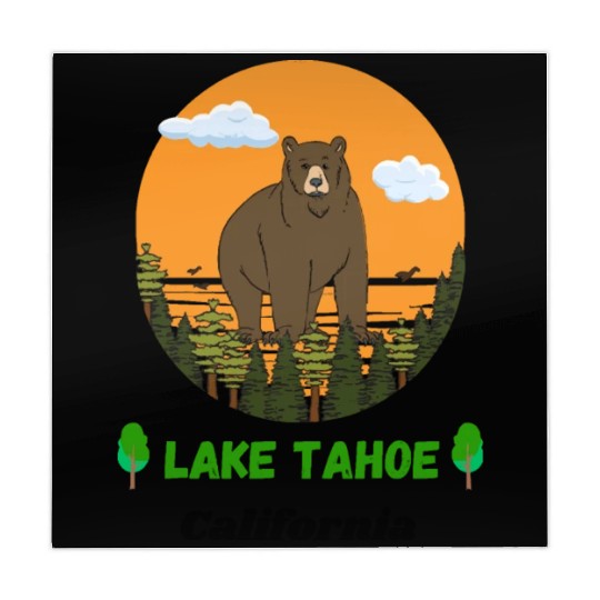 Lake Tahoe California Mahjong Mats