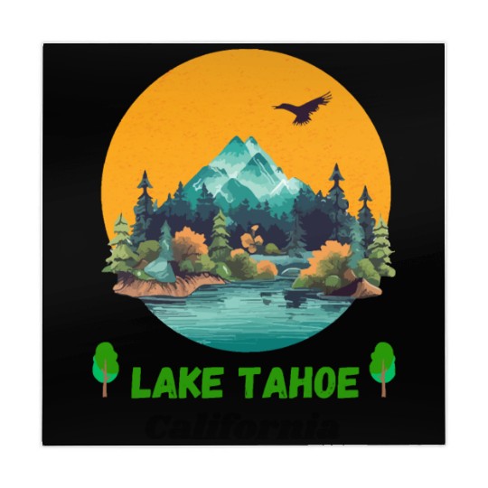 Lake Tahoe California Mahjong Mats