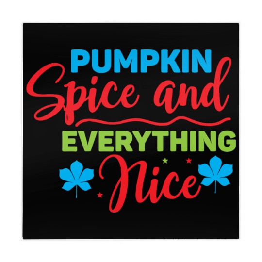 Pumpkin Spice And Everything Nice Mahjong Mats