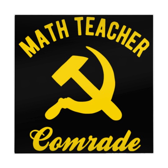 Communist Math Teacher Math Teacher Comrades Mahjong Mats