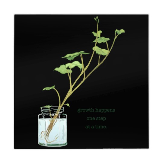 Growth Happens One Step At A Time Mahjong Mats