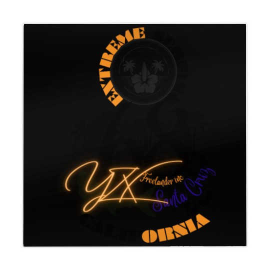 Extreme surfing santa cruz california Mahjong Mats