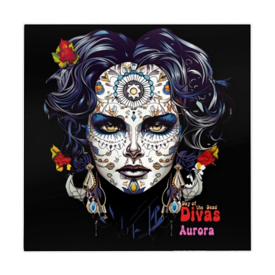 Day of the Dead Divas - Aurora Mahjong Mats