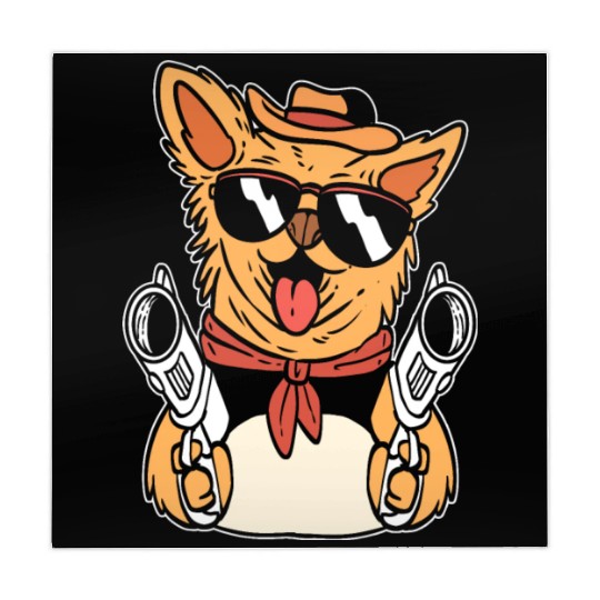 Chihuahua Gangster Thug And Cool Person Gift Mahjong Mats