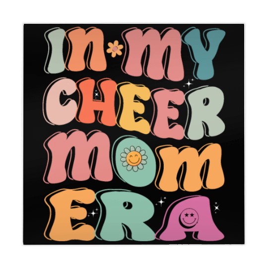 In My Cheer Mom Era Tie Dye Cheerleading Sport Mom Mahjong Mats