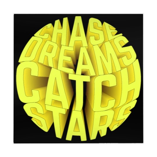 Circle typography Mahjong Mats