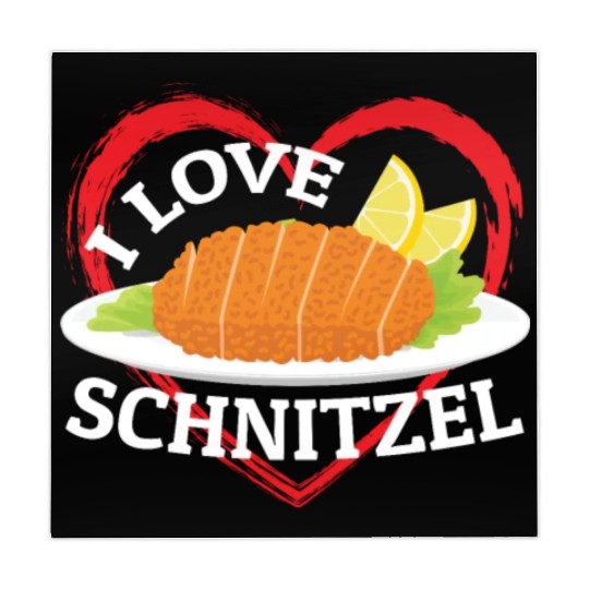I Love Schnitzel Germany Food Mahjong Mats