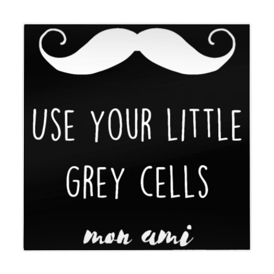 USE YOUR LITTLE GREY CELLS Mahjong Mats