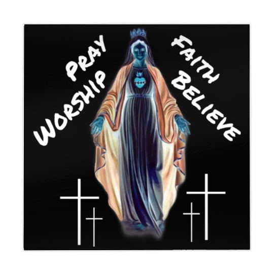 Virgin Mary mother of our lord Mahjong Mats