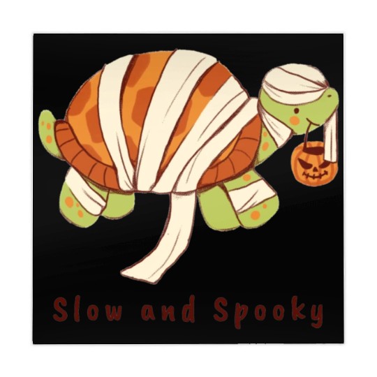 Slow And Spooky Halloween Spooky Mummy Tortoise Mahjong Mats