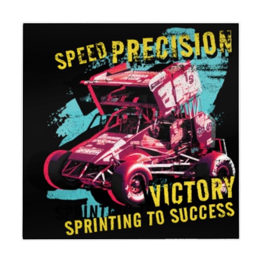 Sprint Car Mom Dirt Track Racing Racing Race Day Mahjong Mats