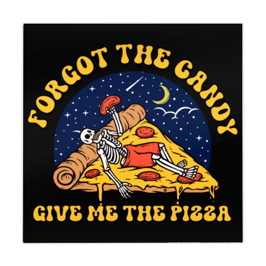 forget the candy give me the pizza Mahjong Mats