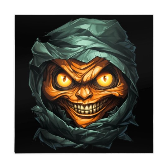 Halloween Spooky Cartoon Mummy Mahjong Mats