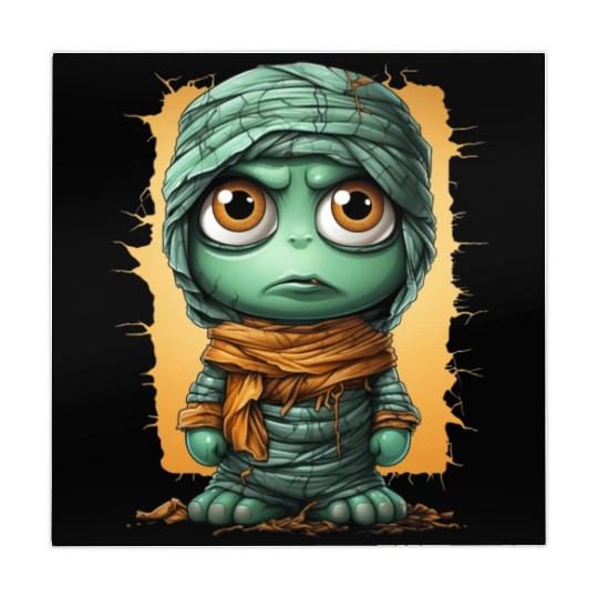 Halloween Spooky Cartoon Mummy Mahjong Mats