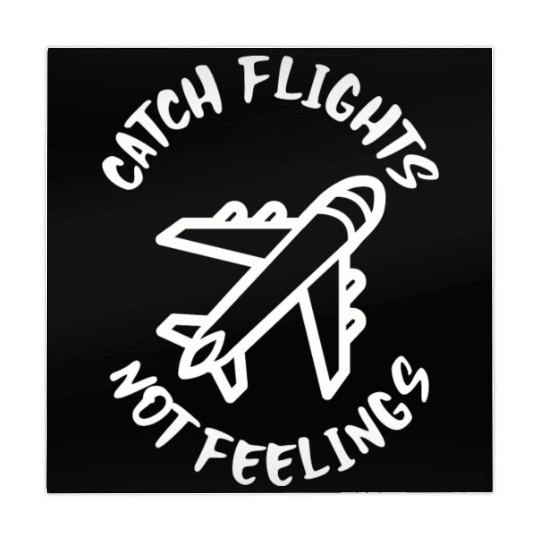 Catch flights not feelings Mahjong Mats