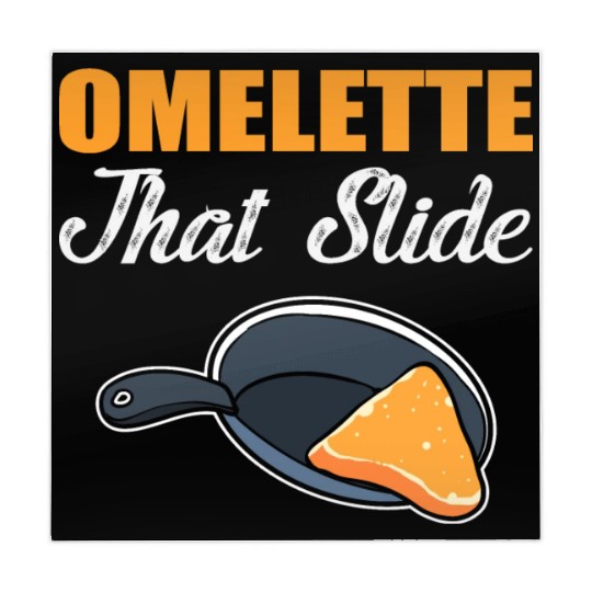 Omelette that Slide Chef or Cook Gift Mahjong Mats