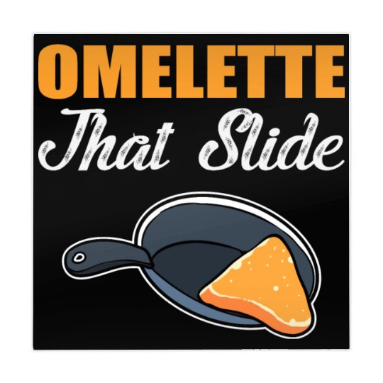 Omelette that Slide Chef or Cook Gift Mahjong Mats