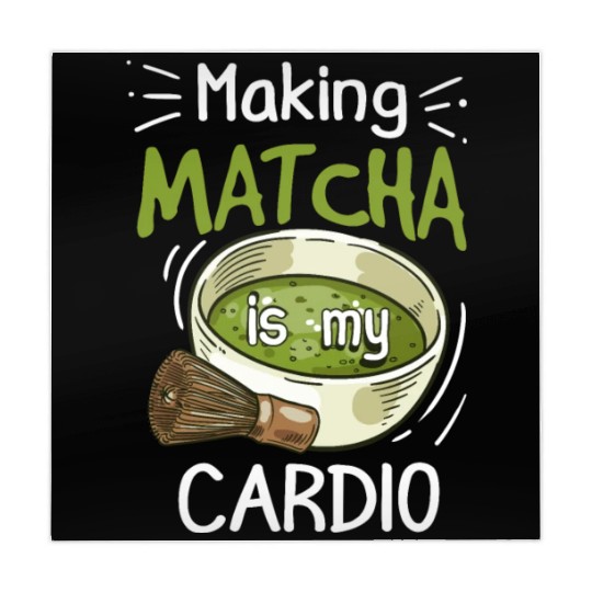 Green Tea Lover Japanese Matcha Latte Drink Matcha Mahjong Mats