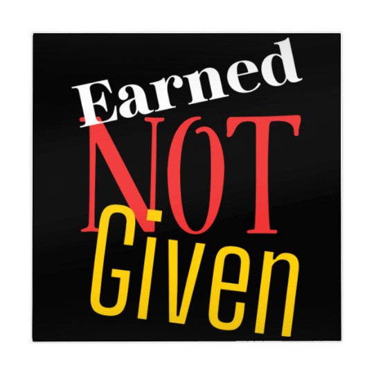 Earned not given Mahjong Mats