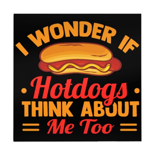 I Wonder If Hotdogs Think About Me Too Mahjong Mats