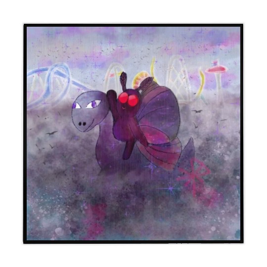 Mothman and Bessie the Lake Erie Monster's Vacay Mahjong Mats