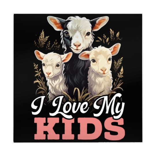 Goat Lover Kid Ranch Wool Farm Animal Farming Mahjong Mats