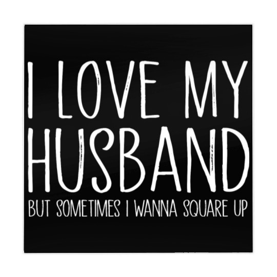 I Love My Husband Funny Gift Mahjong Mats