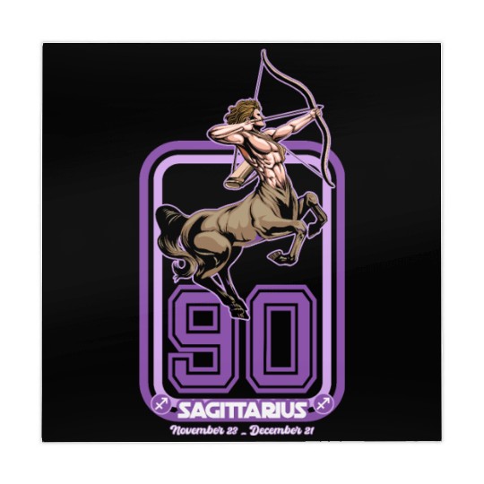 Sagittarius Born in 1990 Zodiac star sign horoscop Mahjong Mats