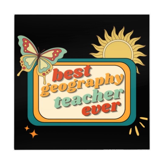 Teacher Appreciation, best georaphy teacher ever Mahjong Mats