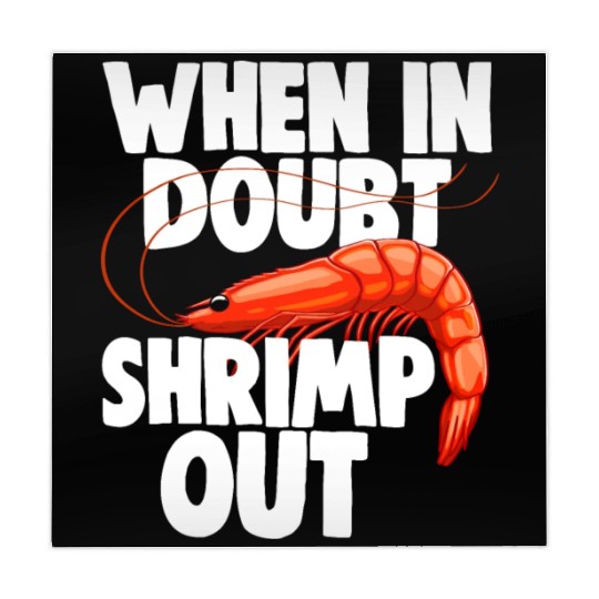 When In Doubt Shrimp Out Mahjong Mats