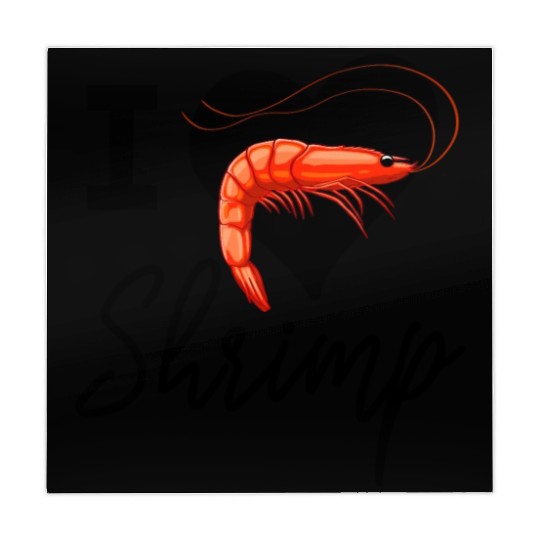 I Love Shrimp Mahjong Mats