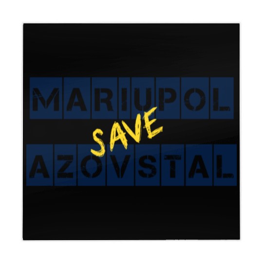 Save Azovstal Save Mariupol Ukraine Stefania Mahjong Mats
