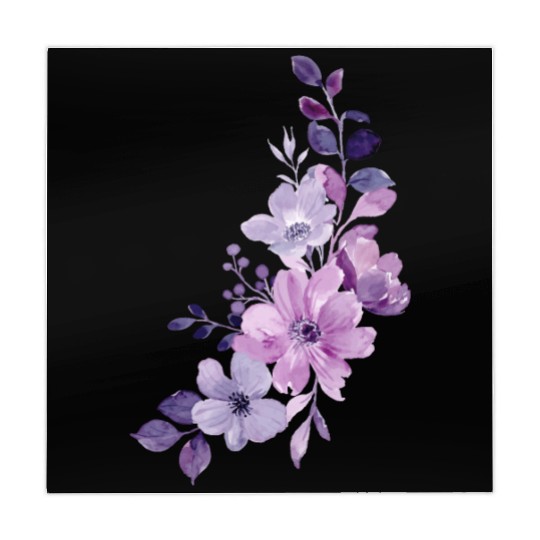 Lavender beautyfull desing Mahjong Mats for girl