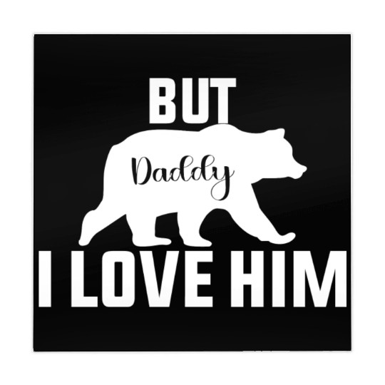 But Daddy I Love Him Retro Groovy Wavy Style Funny Mahjong Mats