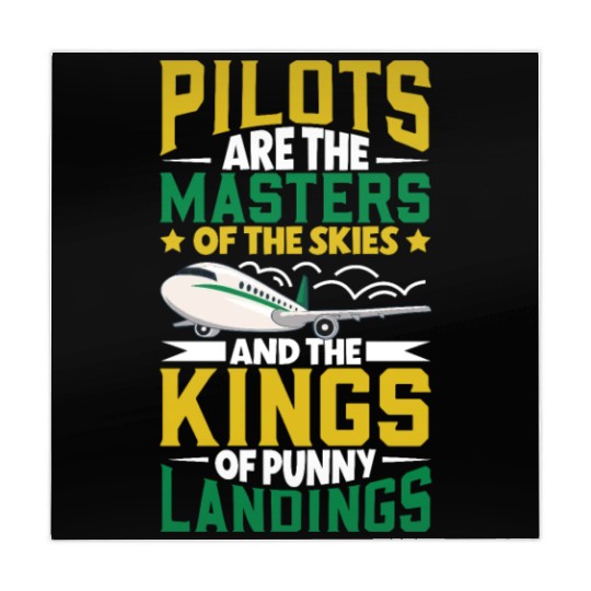 Pilot Aviation Airplane Airline Future Pilots Mahjong Mats