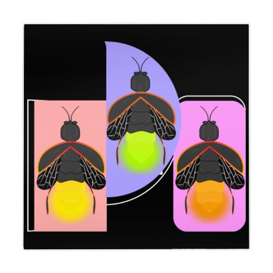 Glowing Firefly Mahjong Mats