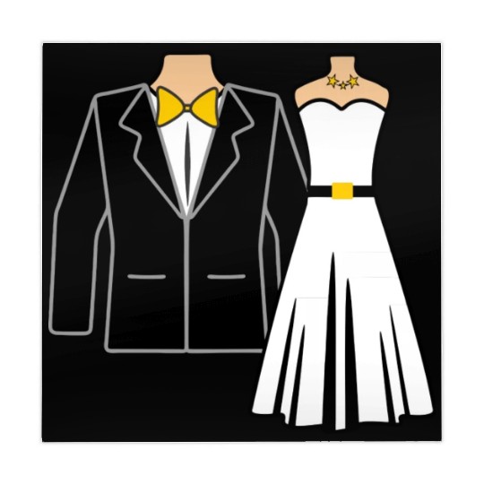 Wedding clothes bride groom Mahjong Mats