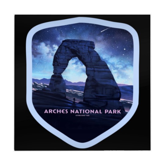 Arches National Park Stickers Mahjong Mats