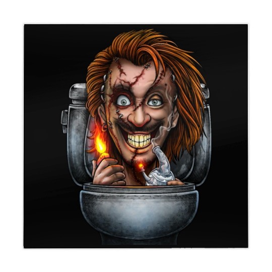 Horror toilet Monster #2 Mahjong Mats