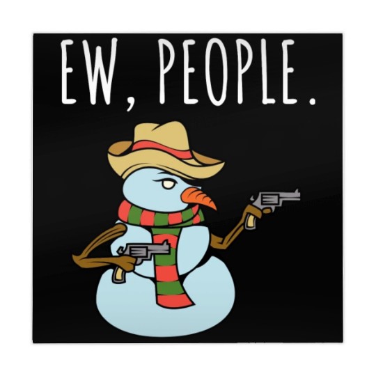 Ew People Armed Snowman Mahjong Mats