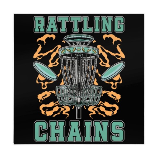 Disc Golf Rattling Chains Ultimate Frisbee Golfer Mahjong Mats