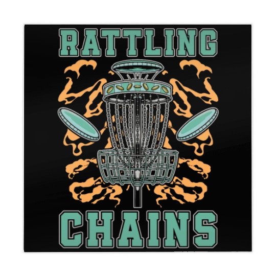 Disc Golf Rattling Chains Ultimate Frisbee Golfer Mahjong Mats