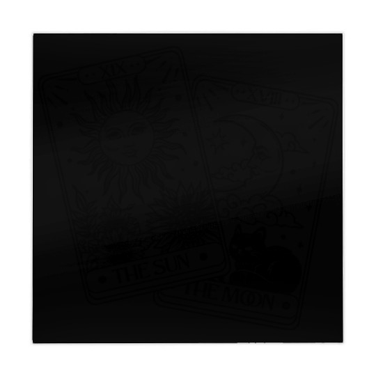 "Tarot Cards: Sun and Moon" Mahjong Mats