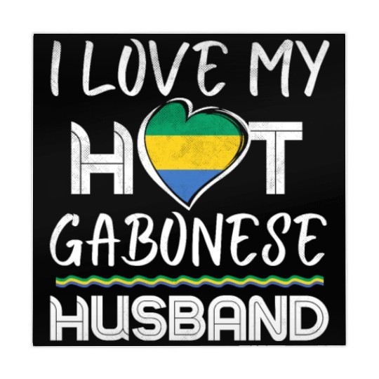 Funny Gabonese Husband Proud Wife Mahjong Mats