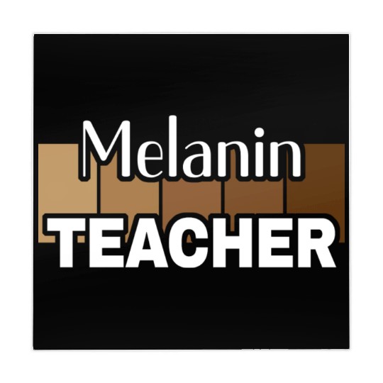 Melanin Teacher Life Afro Teacher African American Mahjong Mats