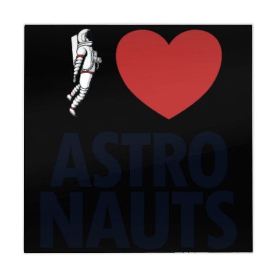 I Love Astronauts Spacecraft Cosmonaut Astronaut Mahjong Mats