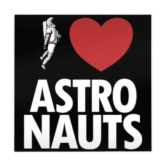 I Love Astronauts Spacecraft Cosmonaut Astronaut Mahjong Mats