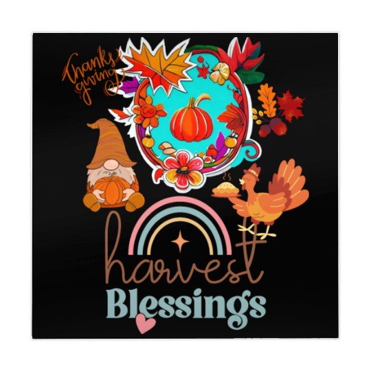 "Harvest Blessings" Mahjong Mats