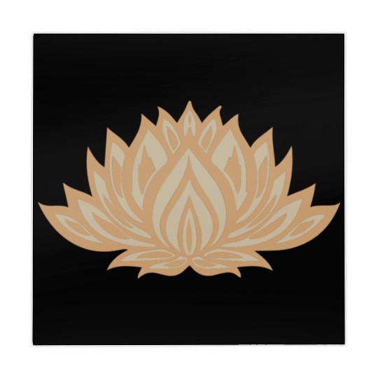 Gold Lotus Charm Mahjong Mats